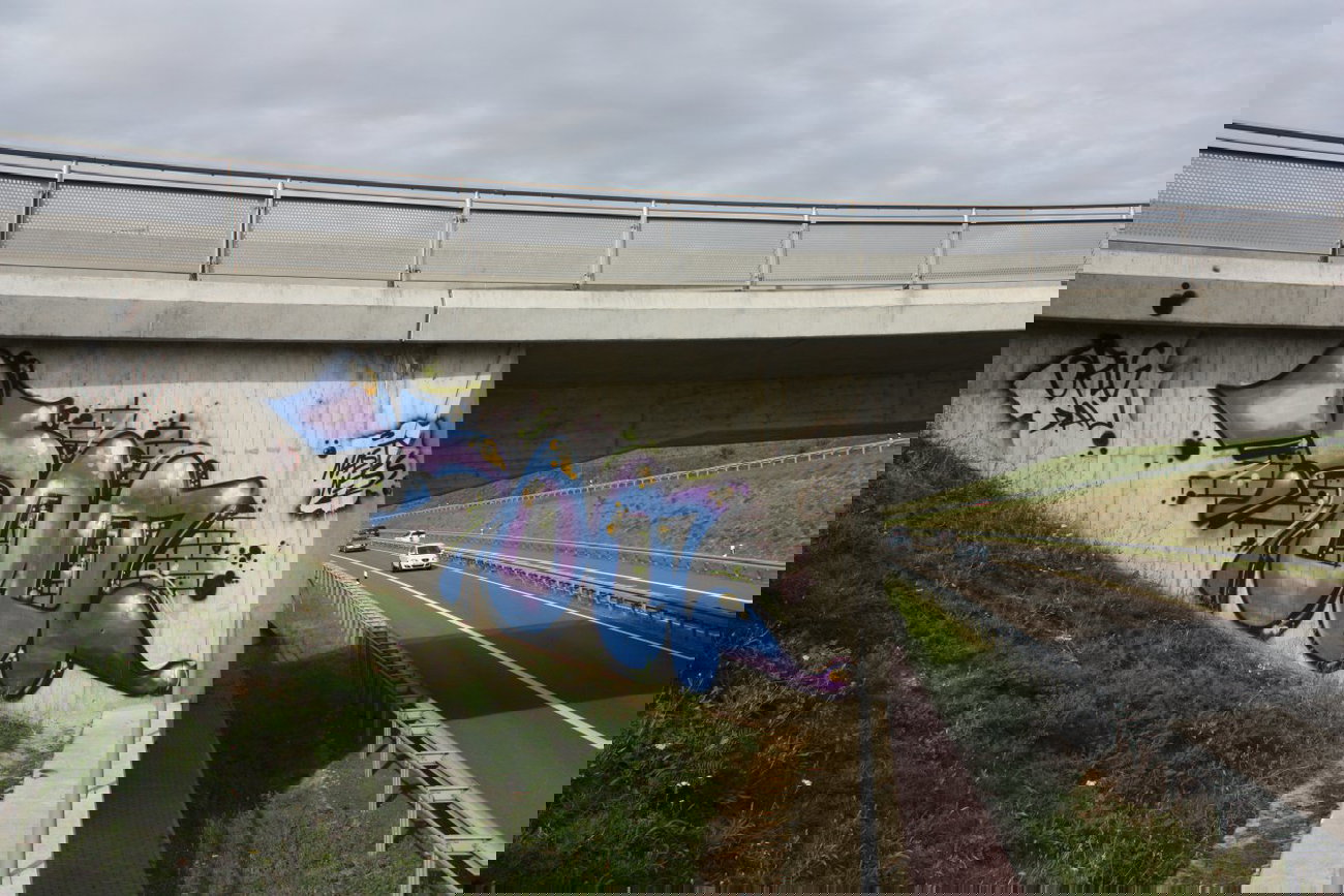 Graffiti Bombing in Gera - Photo by geracity - kool, org, daw (2013)