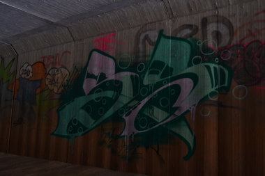 Graffiti Wall in Gera - Photo by geracity - S&S, Sork, ser (2014)