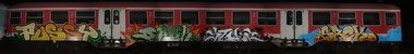 Graffiti Train - Photo by geracity - Pussy, dark, stolz