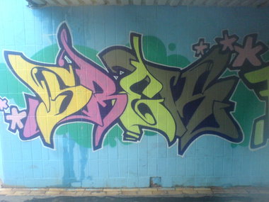 Graffiti Wall in Gera - Photo by geracity - Srek (2006)