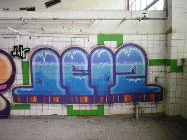 Graffiti Wall in Gera - Photo by geracity - Deos