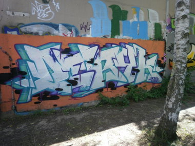 Graffiti Wall in Gera - Photo by geracity - Deryk