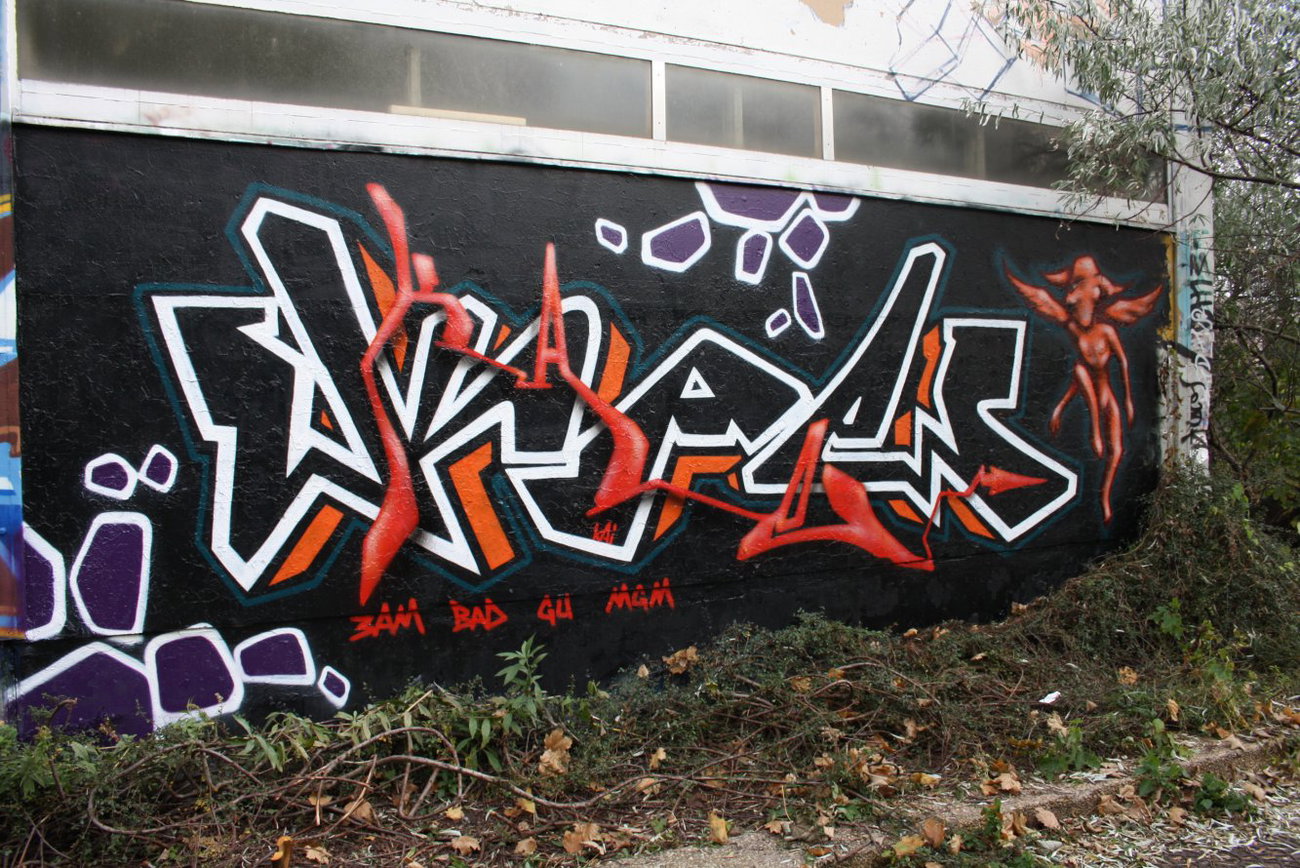 Graffiti Wall in Gera - Photo by geracity - Kae