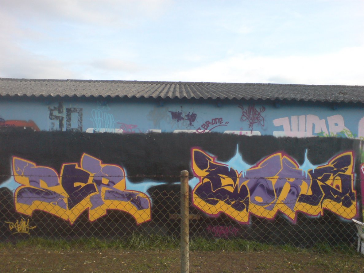 Graffiti Wall in Gera - Photo by geracity - Ser, Sork (2009)