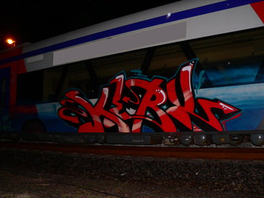 Graffiti Train - Photo by geracity - kery
