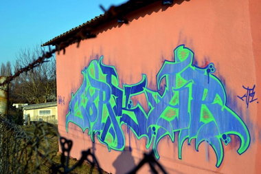 Graffiti Wall in Gera - Photo by geracity - Sork, Hr