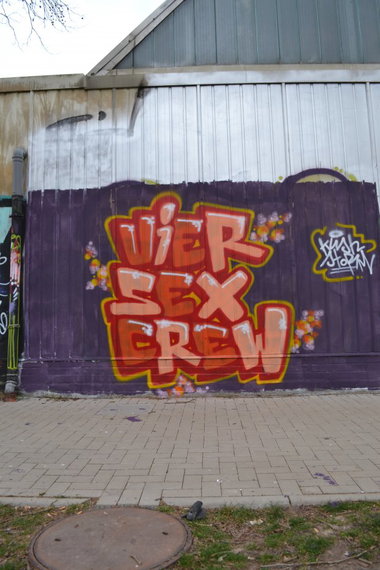 Graffiti Wall in Gera - Photo by geracity - 46er (2014)