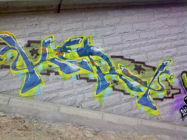 Graffiti Wall in Gera - Photo by geracity - Kery (2011)