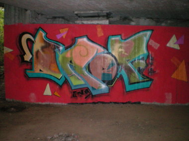 Graffiti Wall in Gera - Photo by geracity - Drop (2009)