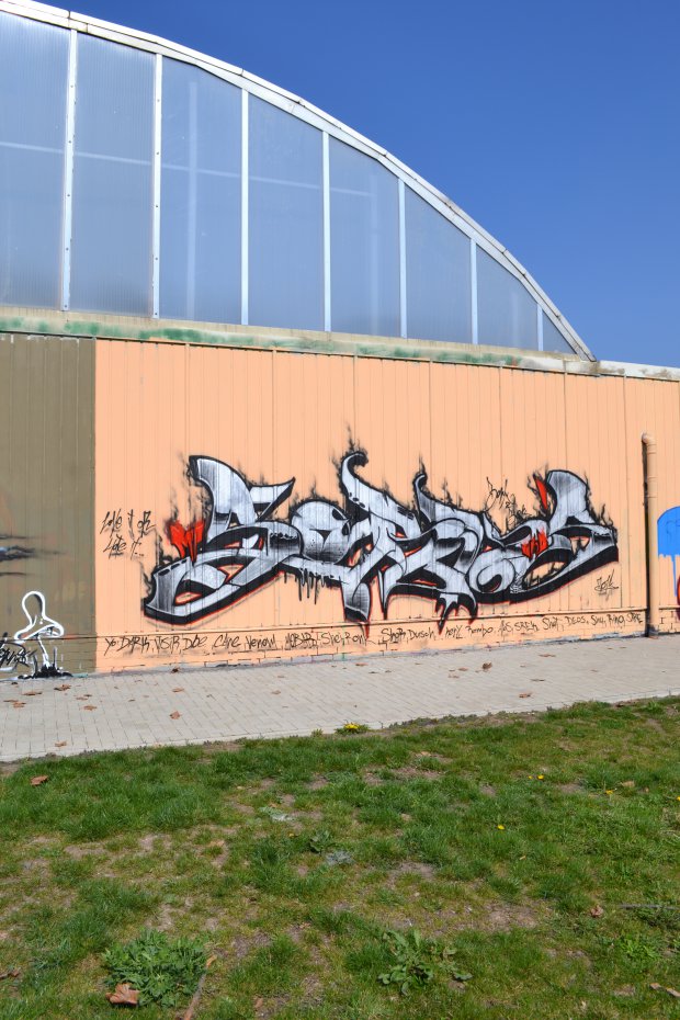 Graffiti Wall - Photo by geracity - Sork, Sunds (2014)
