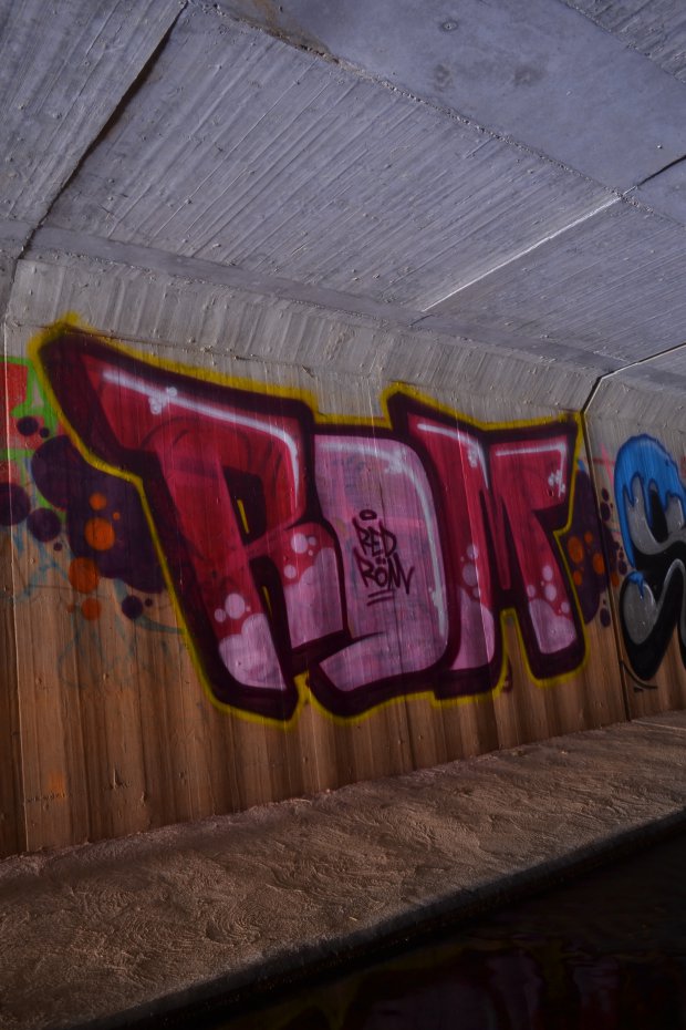 Graffiti Wall in Gera - Photo by geracity - Rdm, Redröm (2014)