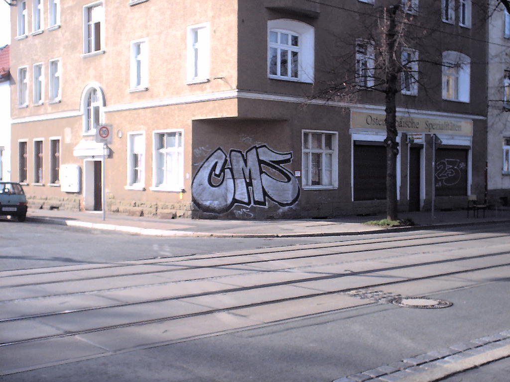 Graffiti Wall in Gera - Photo by geracity - cms