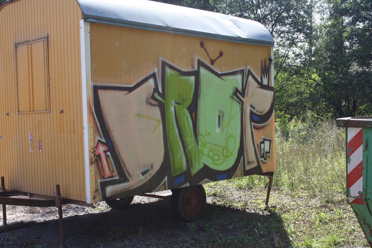 Graffiti Wall in Gera - Photo by geracity - drop