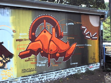 Graffiti Wall in Gera - Photo by geracity - modi