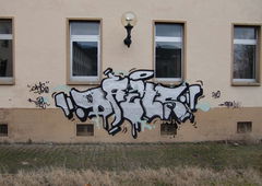 Graffiti Bombing - Photo by geracity - Dachs (2012)
