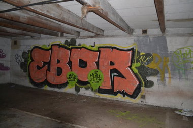 Graffiti Wall in Gera - Photo by geracity - ebor (2014)