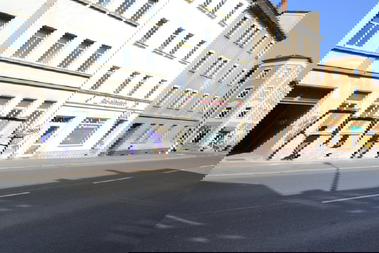 Graffiti Bombing in Gera - Photo by geracity - Rdm, Redröm (2014)