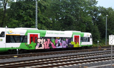 Graffiti Wall in Gera - Photo by geracity - sik, ser