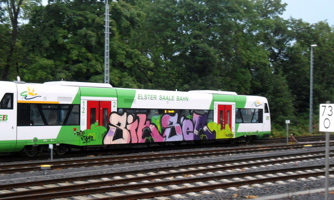 Graffiti Wall in Gera - Photo by geracity - sik, ser