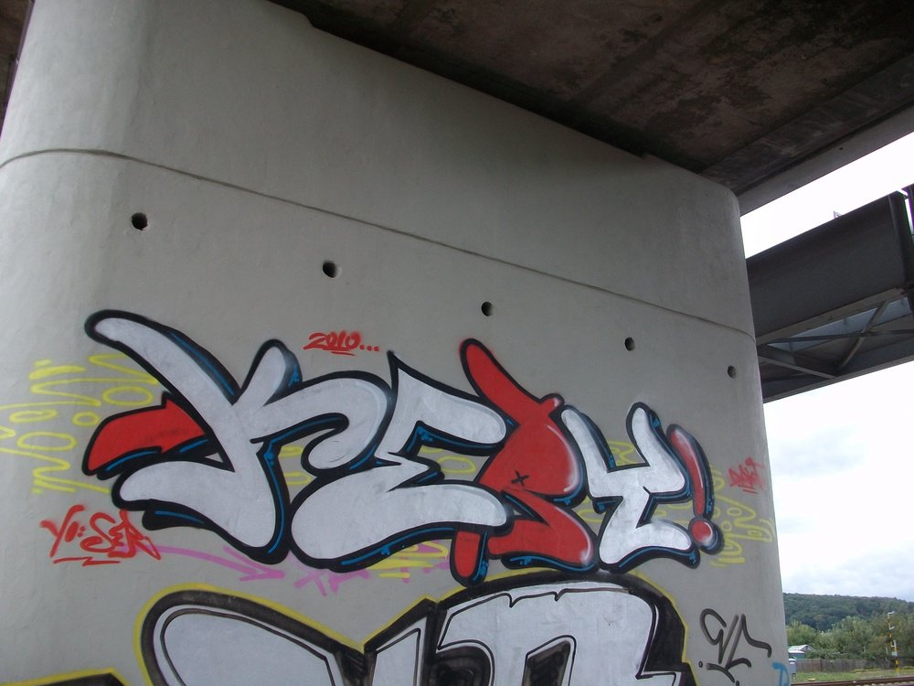 Graffiti Wall in Gera - Photo by geracity - kery (2010)