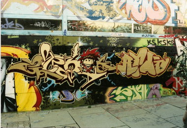 Graffiti Wall in Gera - Photo by geracity - aphok, atos