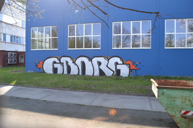 Graffiti Bombing in Gera - Photo by geracity - GB, OrG (2014)