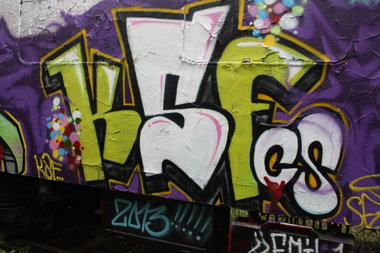 Graffiti Wall in Jena - Photo by geracity - ksf, fcs (2013)