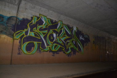 Graffiti Wall in Gera - Photo by geracity - storm (2014)