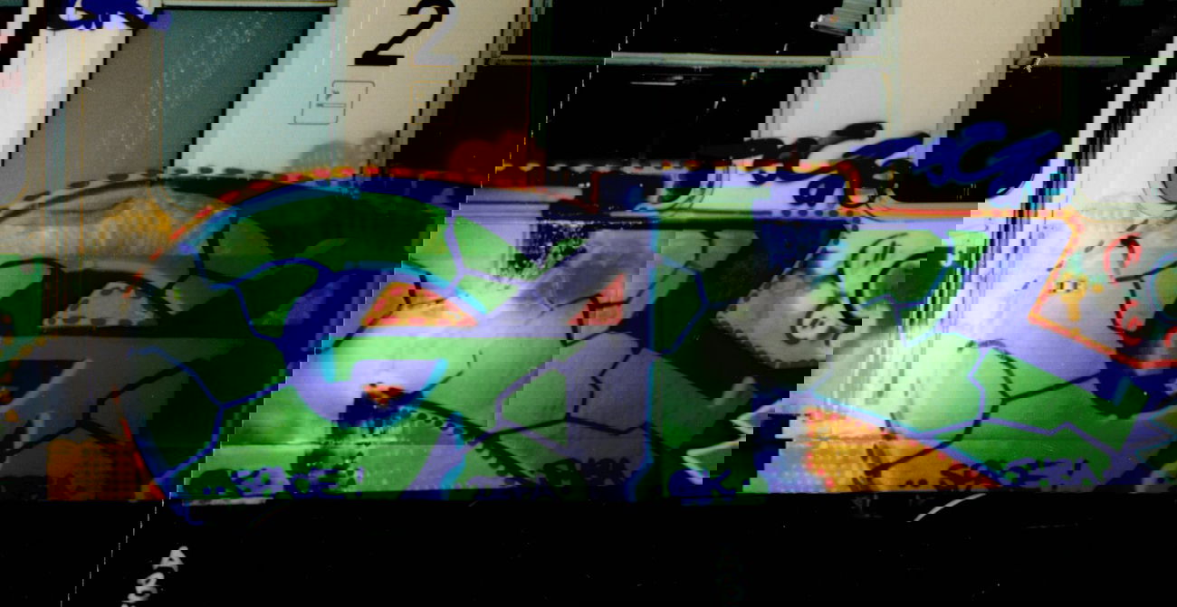 Graffiti Train in Gera - Photo by geracity - gk