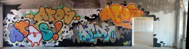 Graffiti Wall - Photo by geracity - Atos (2012)