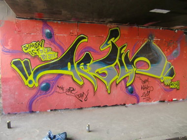 Graffiti Wall in Gera - Photo by geracity - argem (2011)