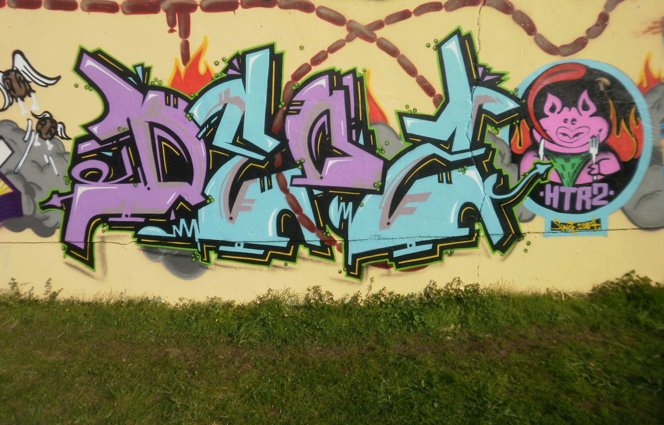 Graffiti Wall in Gera - Photo by geracity - deoz