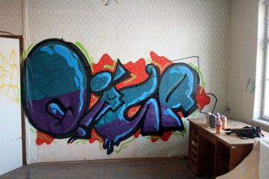 Graffiti Wall in Gera - Photo by geracity - Qasr