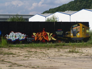 Graffiti Wall in Gera - Photo by geracity - atos, srek