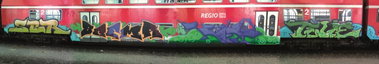 Graffiti Wall - Photo by geracity - ser, bqem, kery (2012)