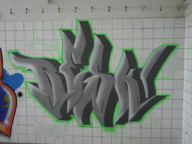 Graffiti Wall in Gera - Photo by geracity - resk