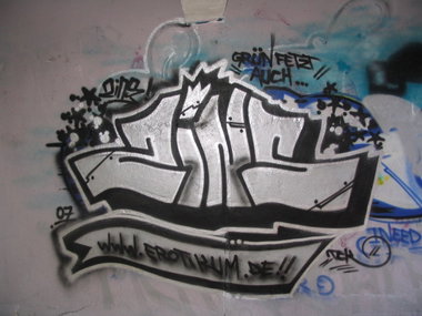 Graffiti Wall in Gera - Photo by geracity - zins (2007)
