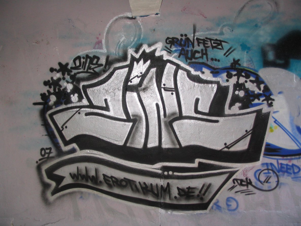 Graffiti Wall in Gera - Photo by geracity - zins (2007)