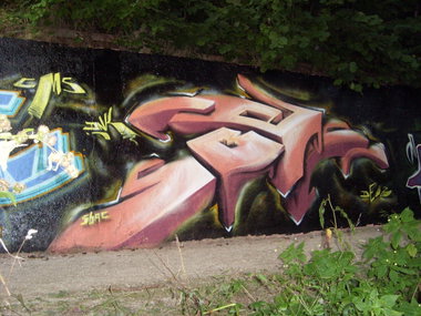 Graffiti Wall - Photo by geracity - sbac