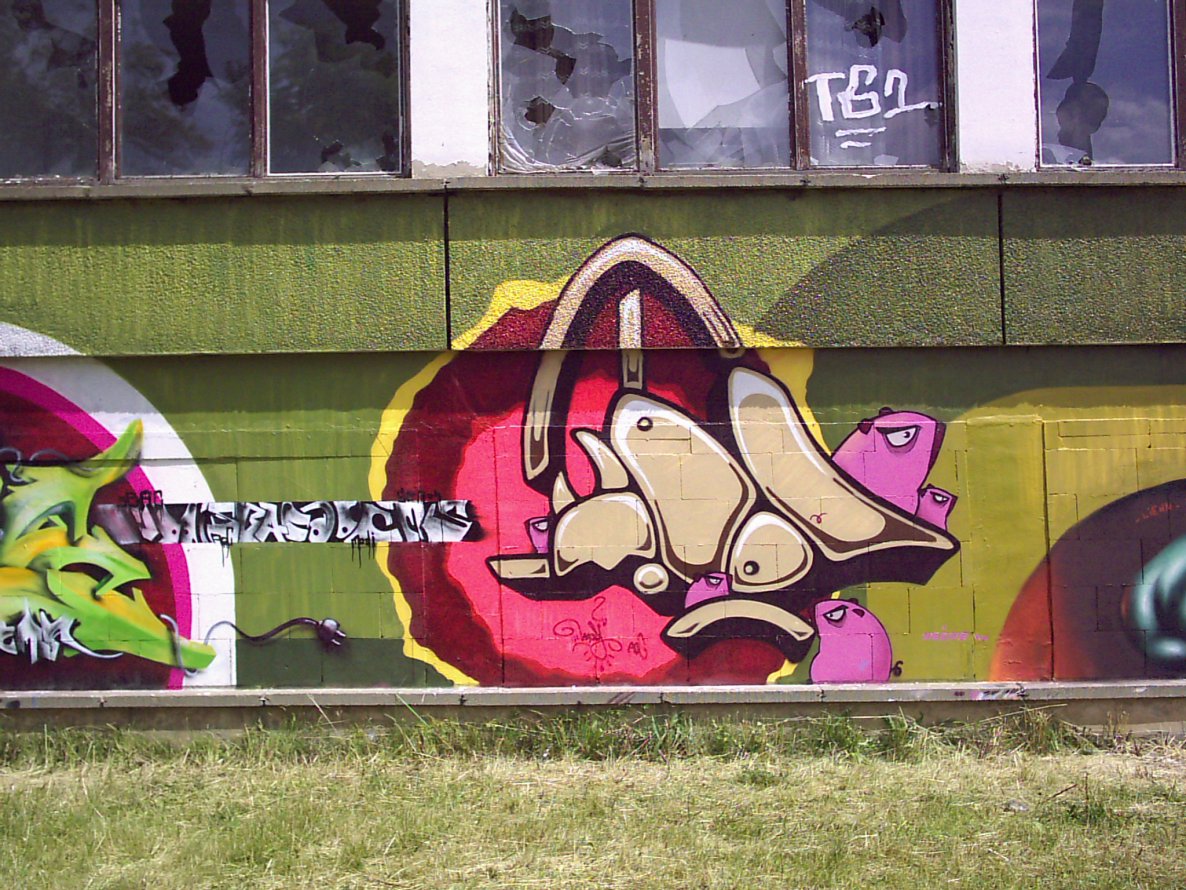 Graffiti Wall in Gera - Photo by geracity - modi