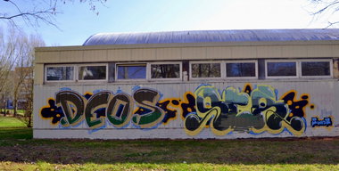 Graffiti Wall in Gera - Photo by geracity - deos, ser (2014)