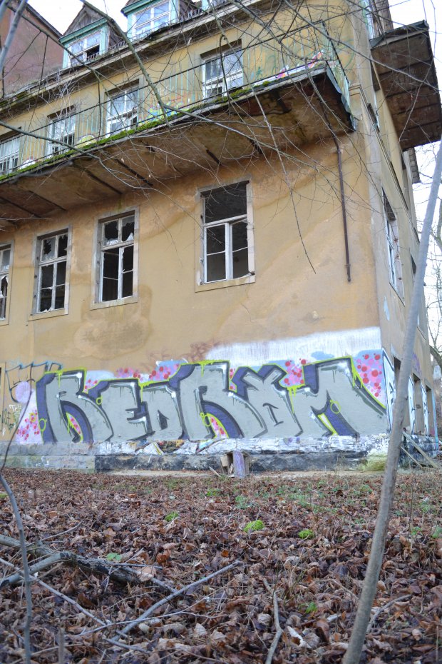 Graffiti Bombing in Gera - Photo by geracity - redröm, rdm (2014)