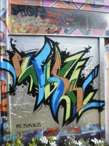 Graffiti Wall in Gera - Photo by geracity - resk