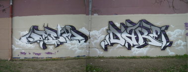 Graffiti Wall in Gera - Photo by geracity - dare, ., rip