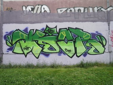 Graffiti Wall in Gera - Photo by geracity - dkor (2010)