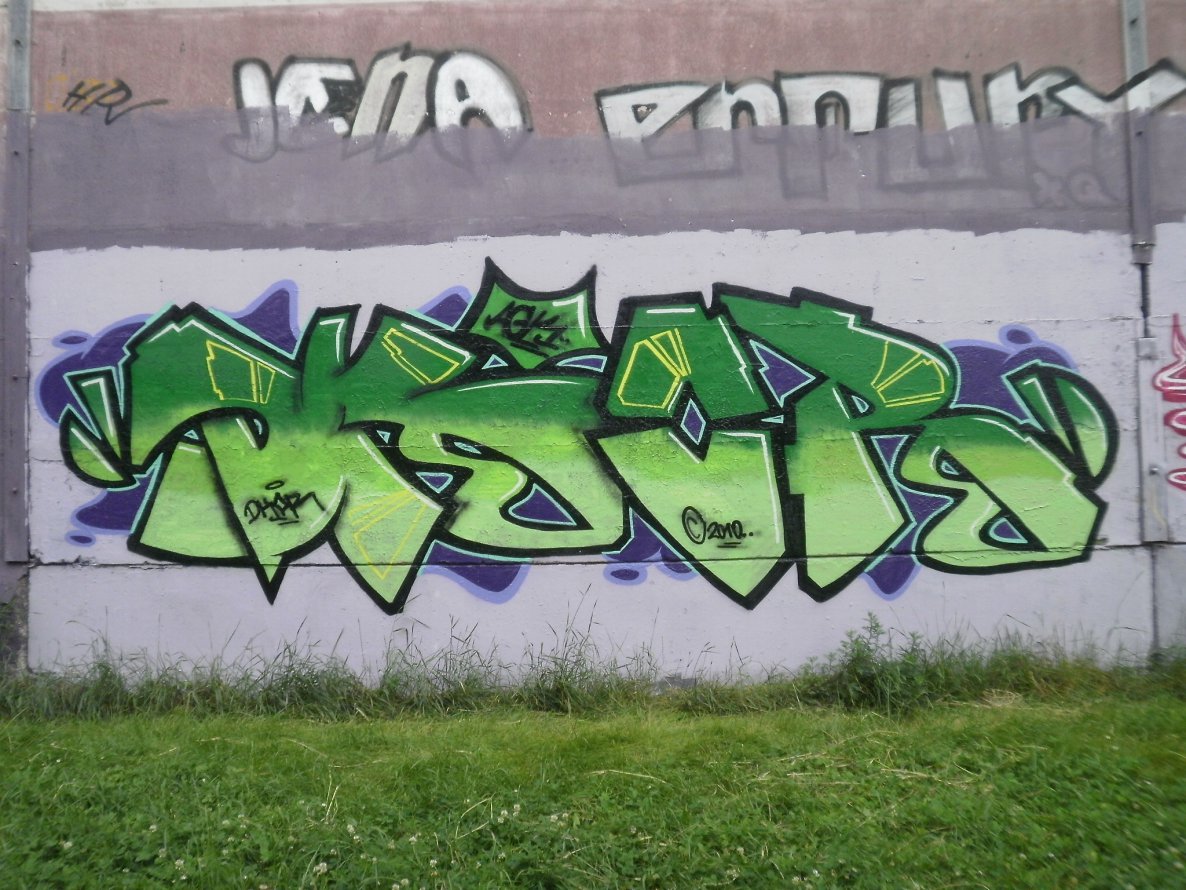 Graffiti Wall in Gera - Photo by geracity - dkor (2010)