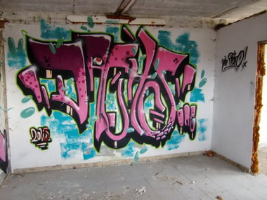 Graffiti Wall in Gera - Photo by geracity - dachs (2013)