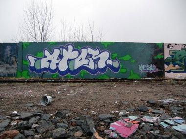 Graffiti Wall in Hamburg - Photo by geracity - Atos, 2013
