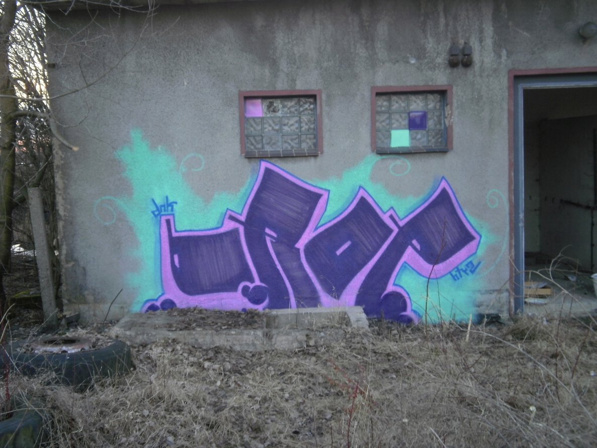 Graffiti Wall in Gera - Photo by geracity - drop