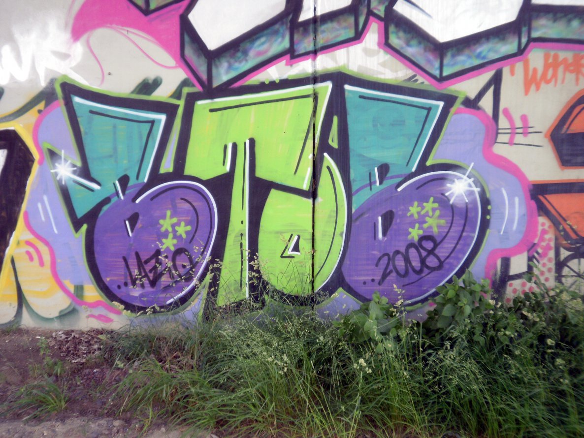 Graffiti Wall in Gera - Photo by geracity - btob (2008)